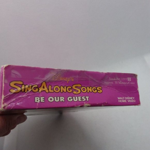 5 Walt Disney Sing Along Songs VHS Lot Animated Musical Children's Cartoons - Picture 8 of 13